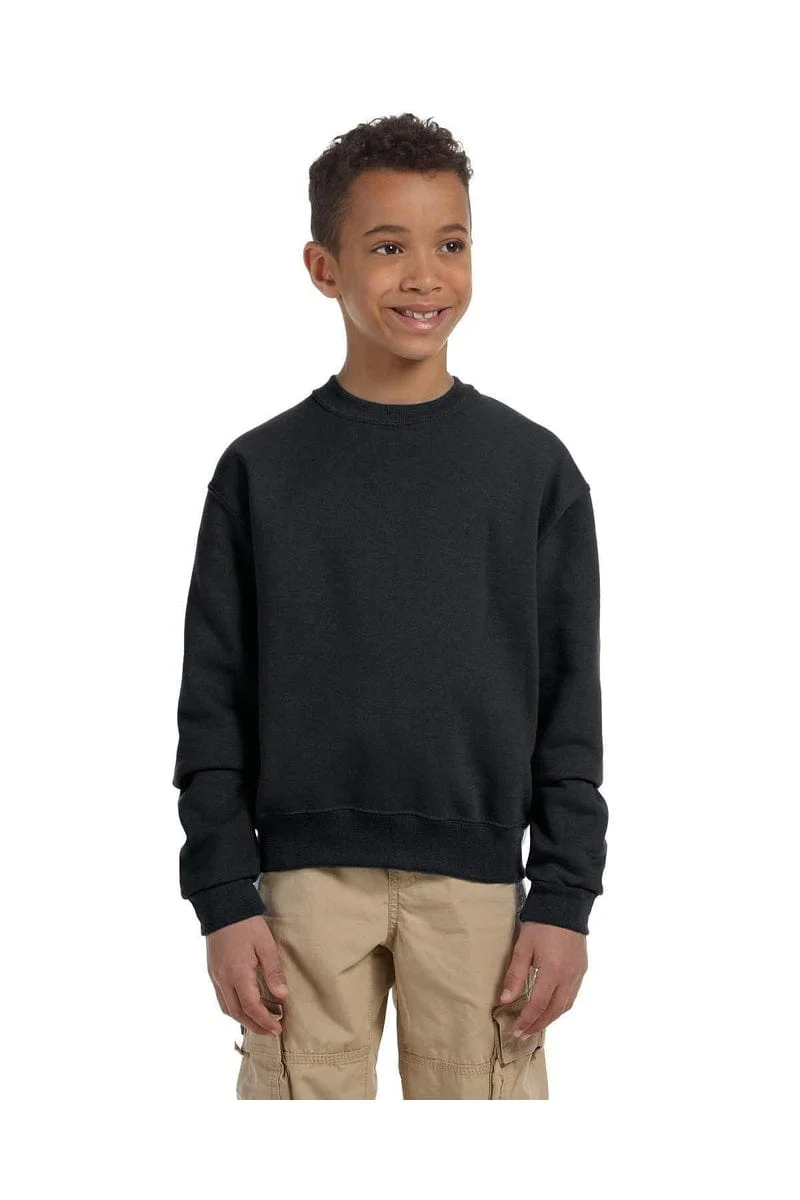 Jerzees 562B Youth 8 oz. NuBlend(r) Fleece Crew - Image 10