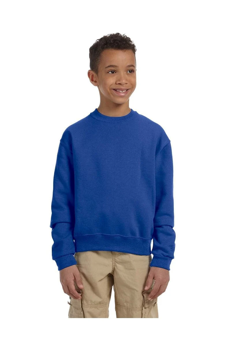 Jerzees 562B Youth 8 oz. NuBlend(r) Fleece Crew - Image 11