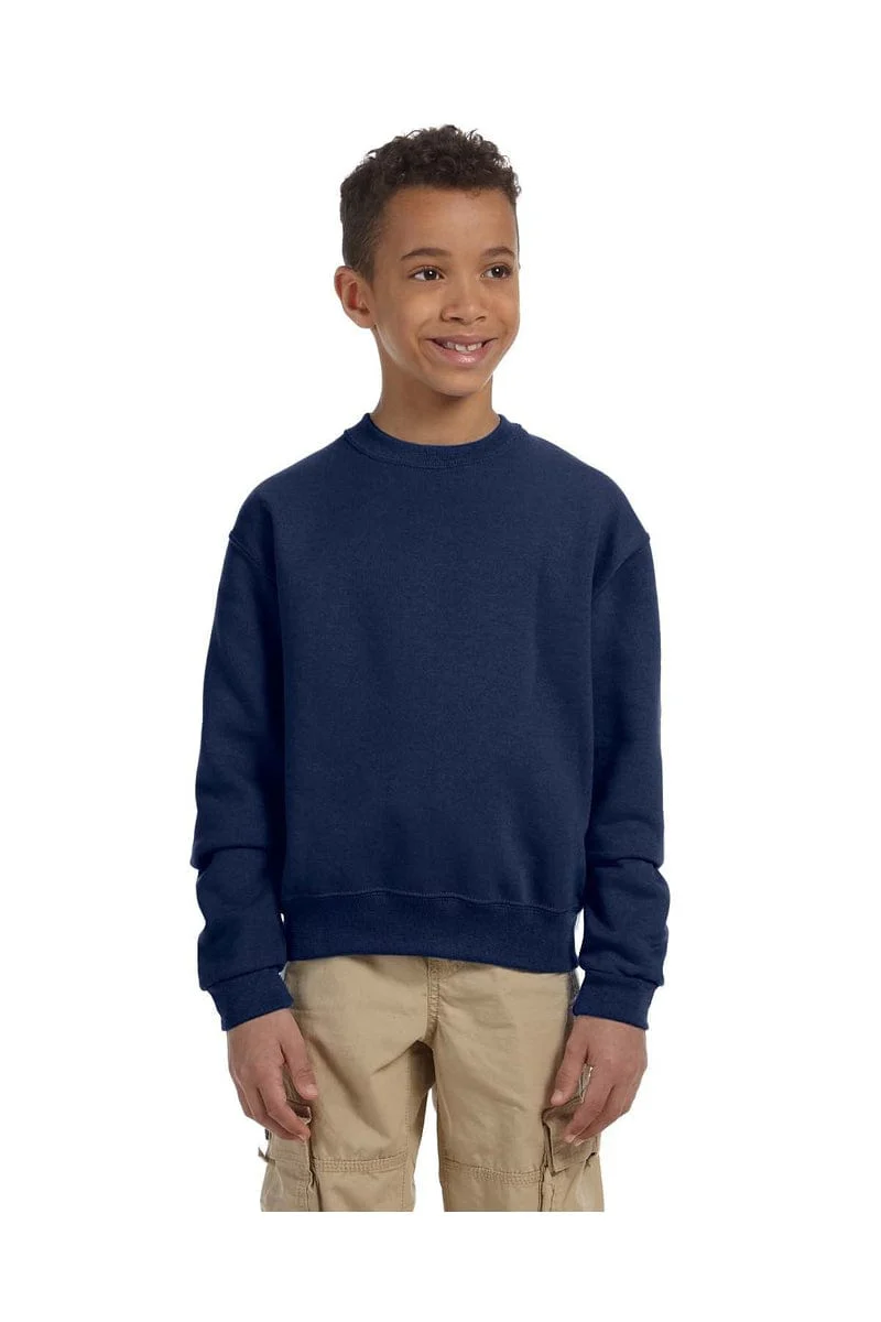 Jerzees 562B Youth 8 oz. NuBlend(r) Fleece Crew - Image 13