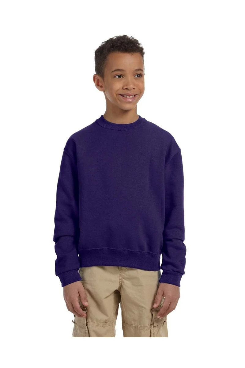 Jerzees 562B Youth 8 oz. NuBlend(r) Fleece Crew - Image 16