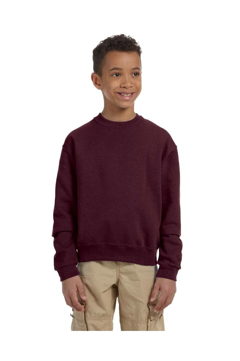 Jerzees 562B Youth 8 oz. NuBlend(r) Fleece Crew - Image 17