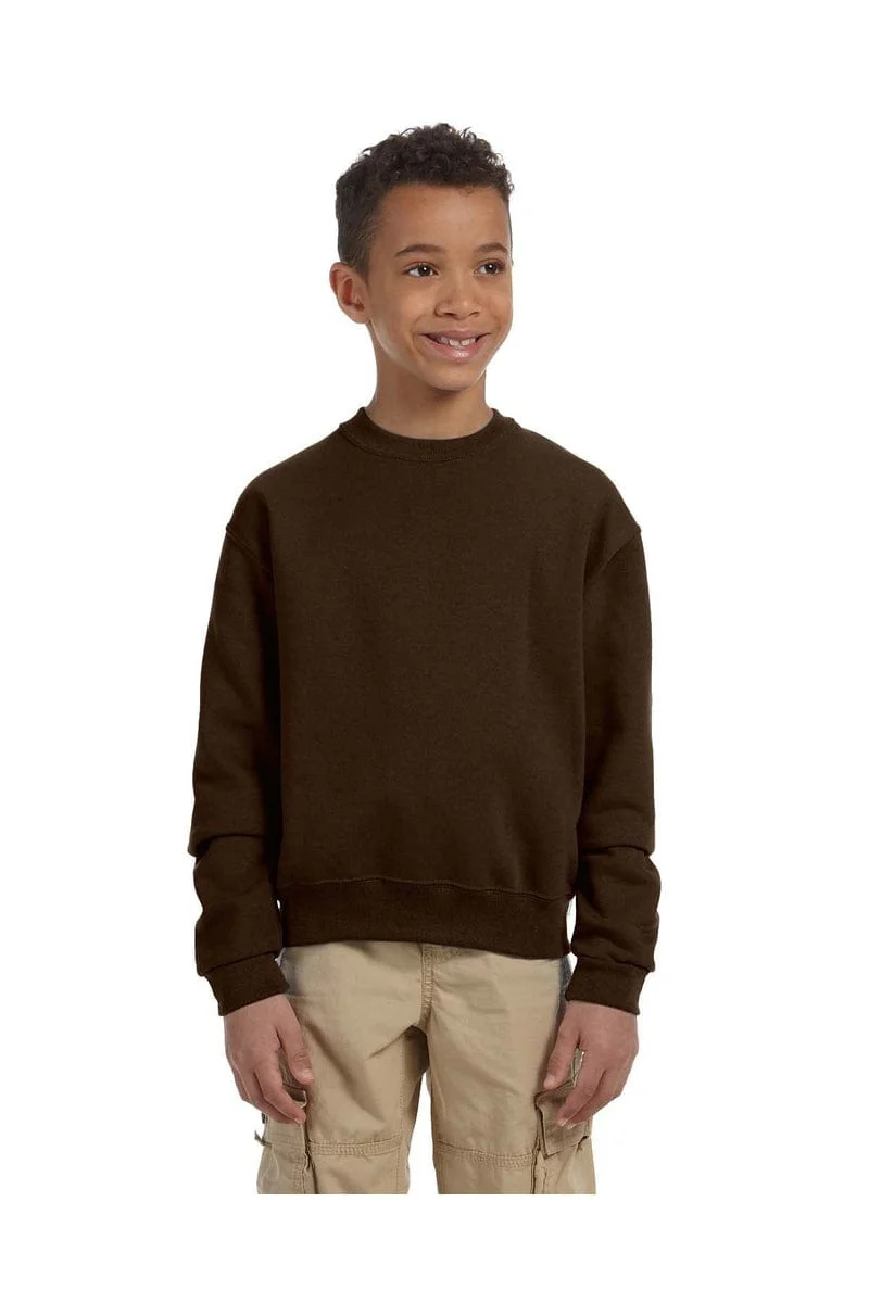 Jerzees 562B Youth 8 oz. NuBlend(r) Fleece Crew - Image 18