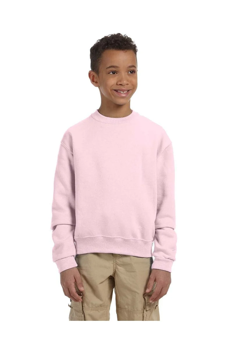 Jerzees 562B Youth 8 oz. NuBlend(r) Fleece Crew - Image 19