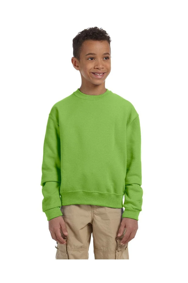 Jerzees 562B Youth 8 oz. NuBlend(r) Fleece Crew - Image 21