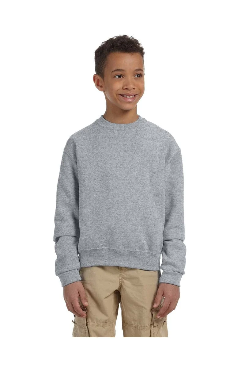 Jerzees 562B Youth 8 oz. NuBlend(r) Fleece Crew - Image 26