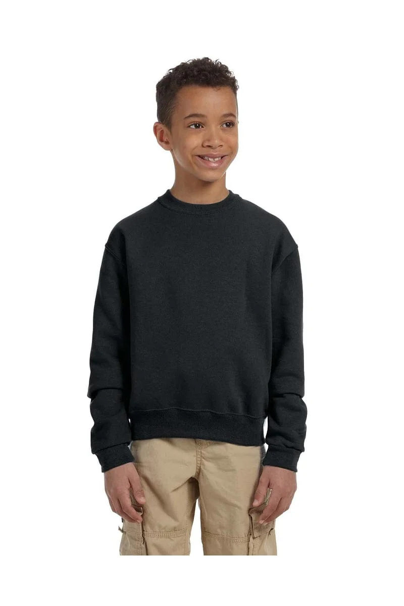 Jerzees 562B Youth 8 oz. NuBlend(r) Fleece Crew - Image 28