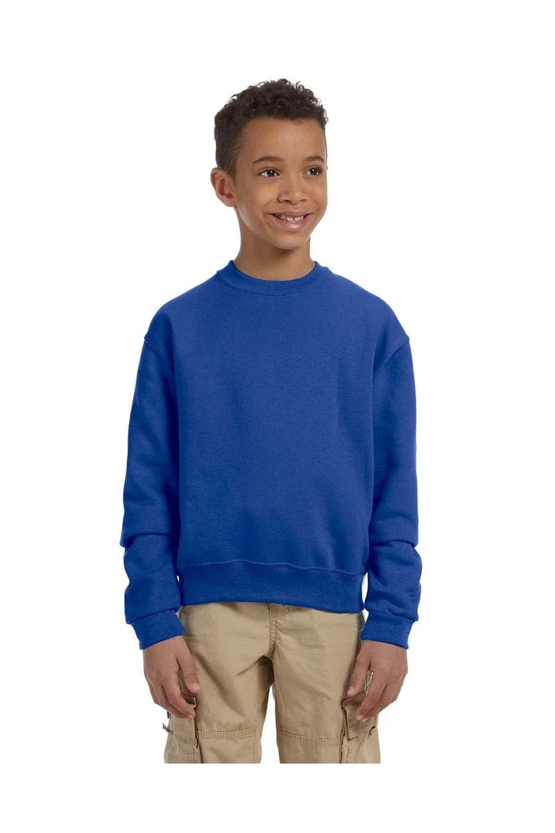 Jerzees 562B Youth 8 oz. NuBlend(r) Fleece Crew - Image 29