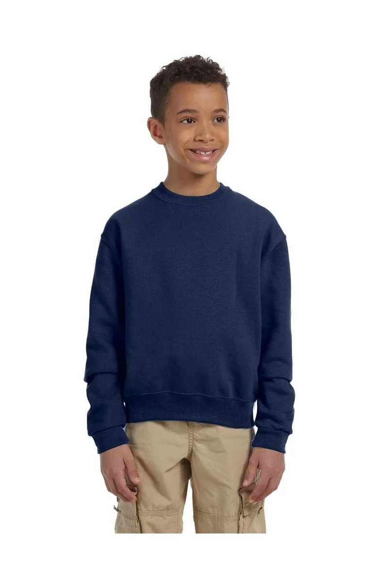 Jerzees 562B Youth 8 oz. NuBlend(r) Fleece Crew - Image 30