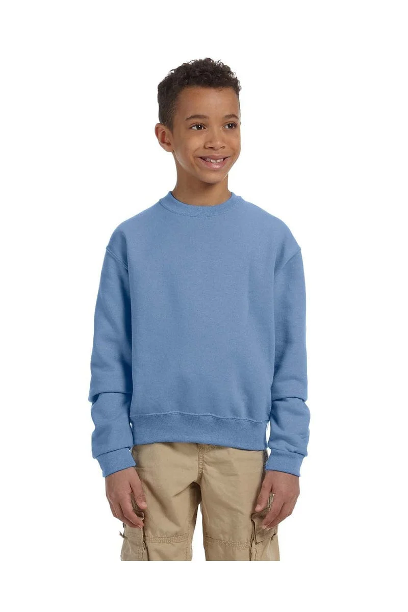 Jerzees 562B Youth 8 oz. NuBlend(r) Fleece Crew - Image 4