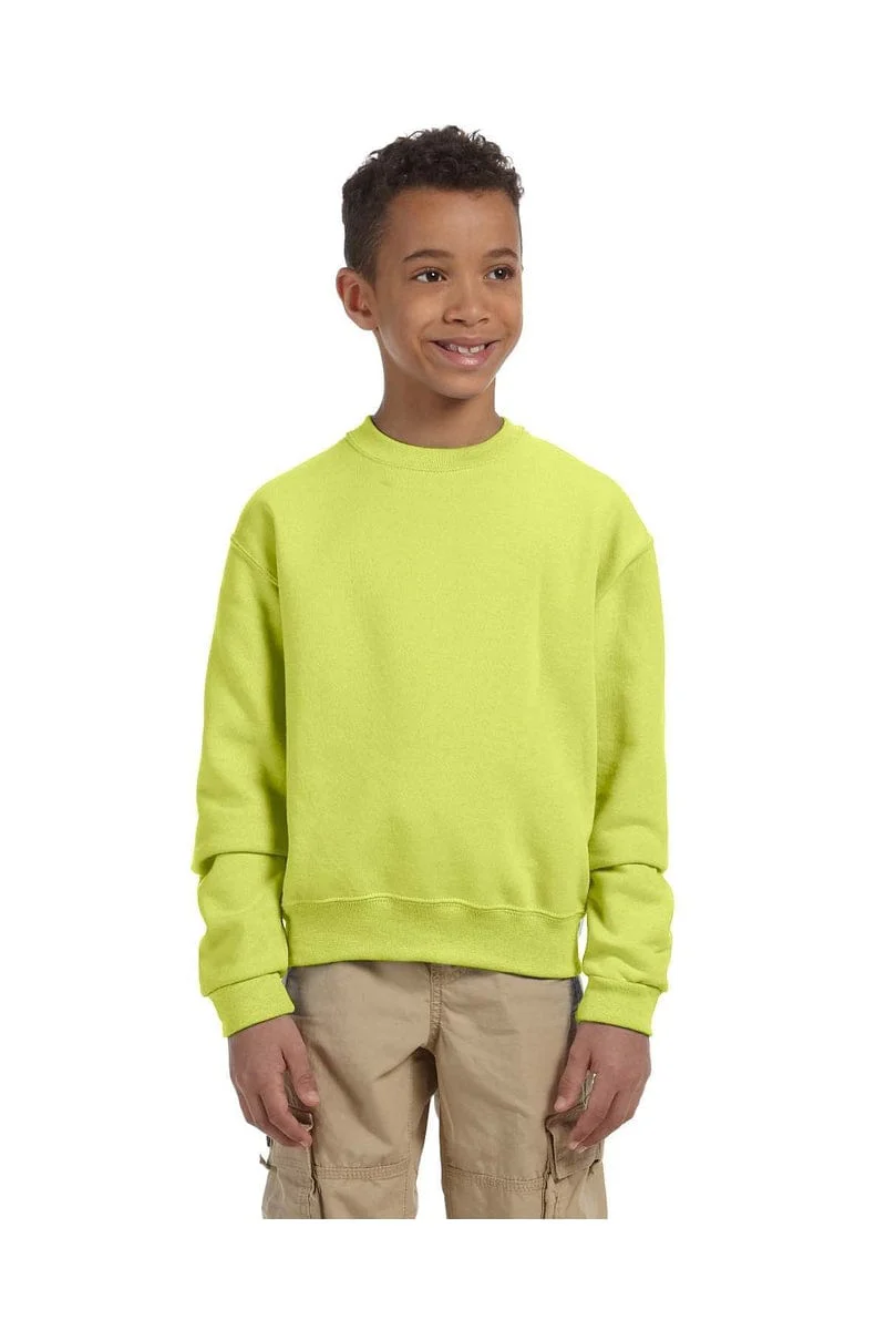 Jerzees 562B Youth 8 oz. NuBlend(r) Fleece Crew - Image 6