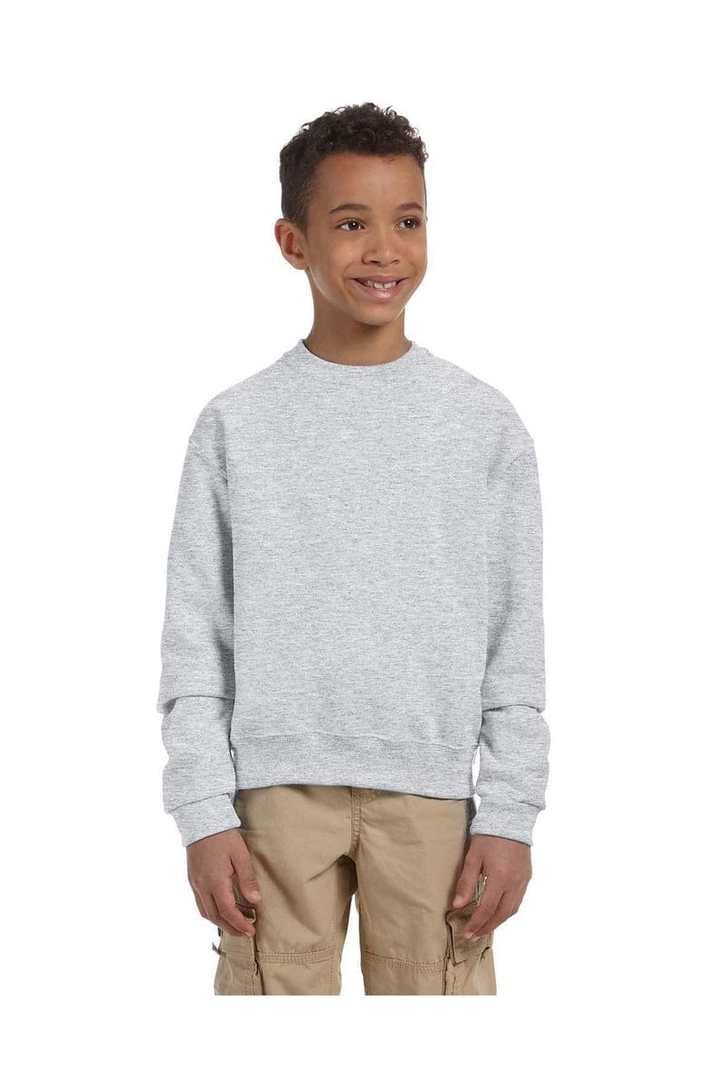 Jerzees 562B Youth 8 oz. NuBlend(r) Fleece Crew - Image 9