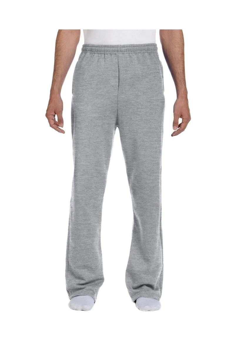 Jerzees 974MP Adult 8 oz. NuBlend(r) Open-Bottom Fleece Sweatpants - Image 10