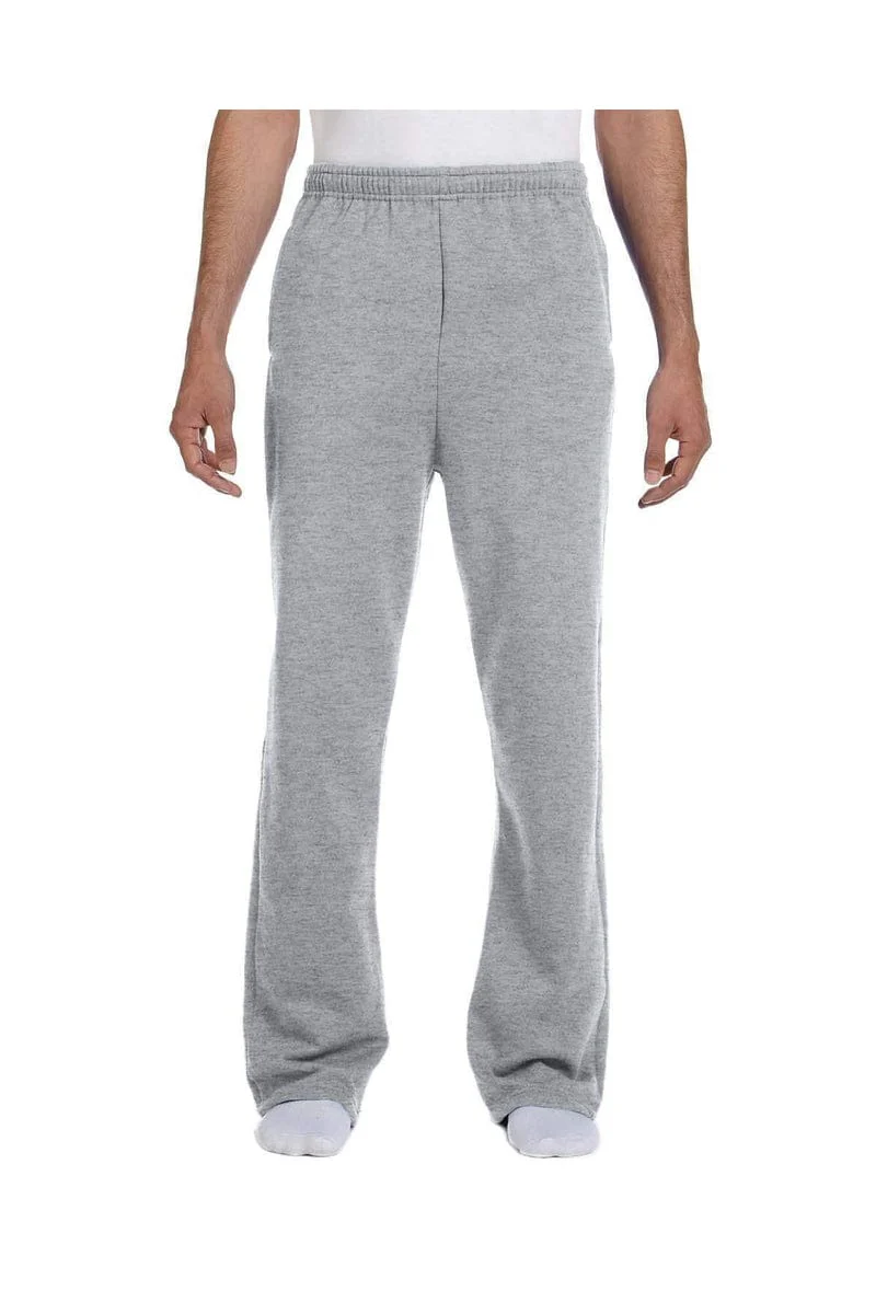 Jerzees 974MP Adult 8 oz. NuBlend(r) Open-Bottom Fleece Sweatpants - Image 4
