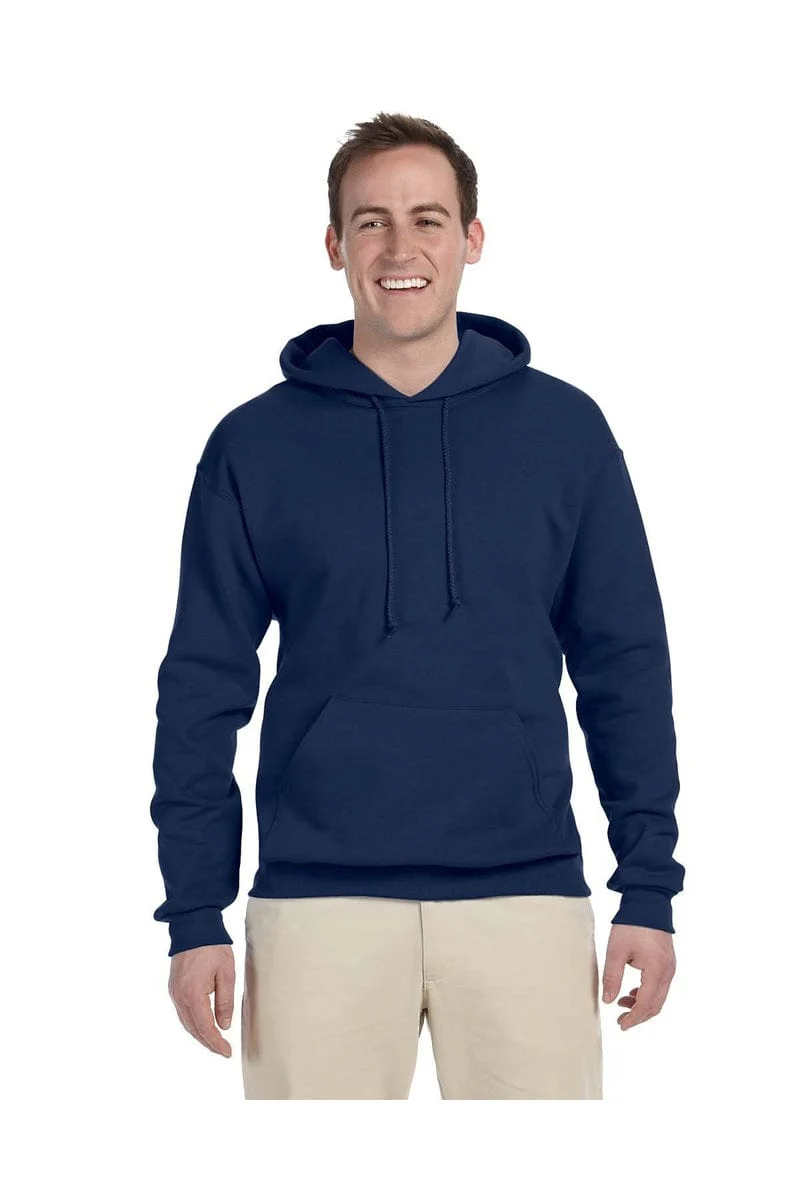 Jerzees 996 Adult 8 oz. NuBlend(r) Fleece Pullover Hood, Basic Colors - Image 3