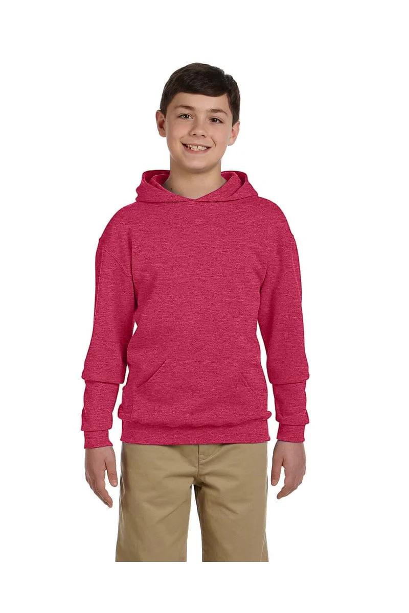 Jerzees 996Y Youth 8 oz. NuBlend(r) Fleece Pullover Hood, Basic Colors - Image 11