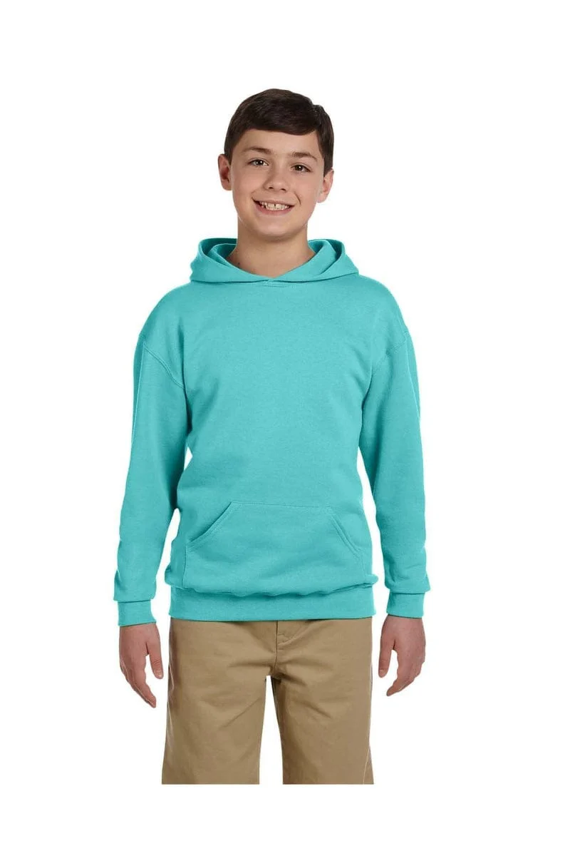 Jerzees 996Y Youth 8 oz. NuBlend(r) Fleece Pullover Hood, Basic Colors - Image 7