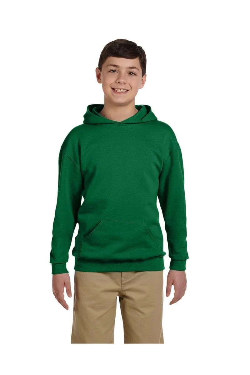 Jerzees 996Y Youth 8 oz. NuBlend(r) Fleece Pullover Hood, Basic Colors - Image 8