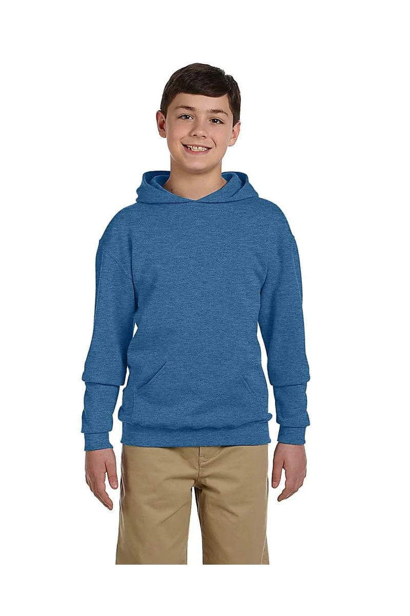 Jerzees 996Y Youth 8 oz. NuBlend(r) Fleece Pullover Hood, Basic Colors - Image 9