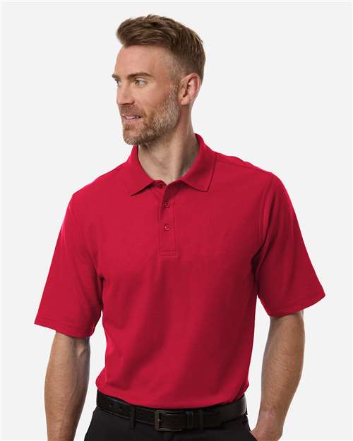 Harriton M105 Men's Maverick CVC Pique Polo - Image 32
