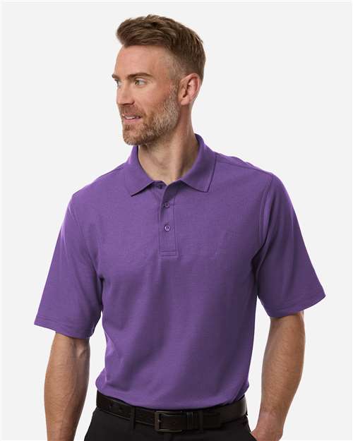 Harriton M105 Men's Maverick CVC Pique Polo - Image 38