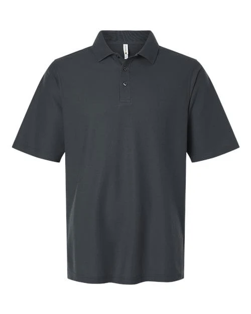 Harriton M105T Men's Tall Maverick CVC Pique Polo - Image 3