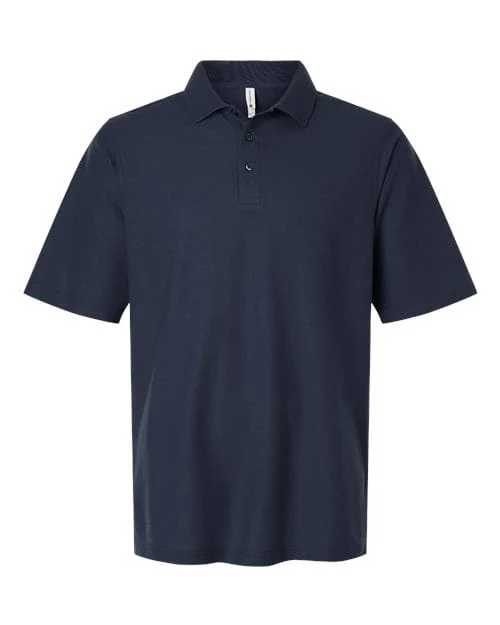 Harriton M105T Men's Tall Maverick CVC Pique Polo - Image 4