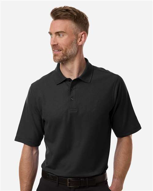 Harriton M105T Men's Tall Maverick CVC Pique Polo - Image 8