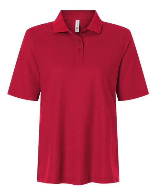 Harriton M105W Women's Maverick CVC Pique Polo - Image 8