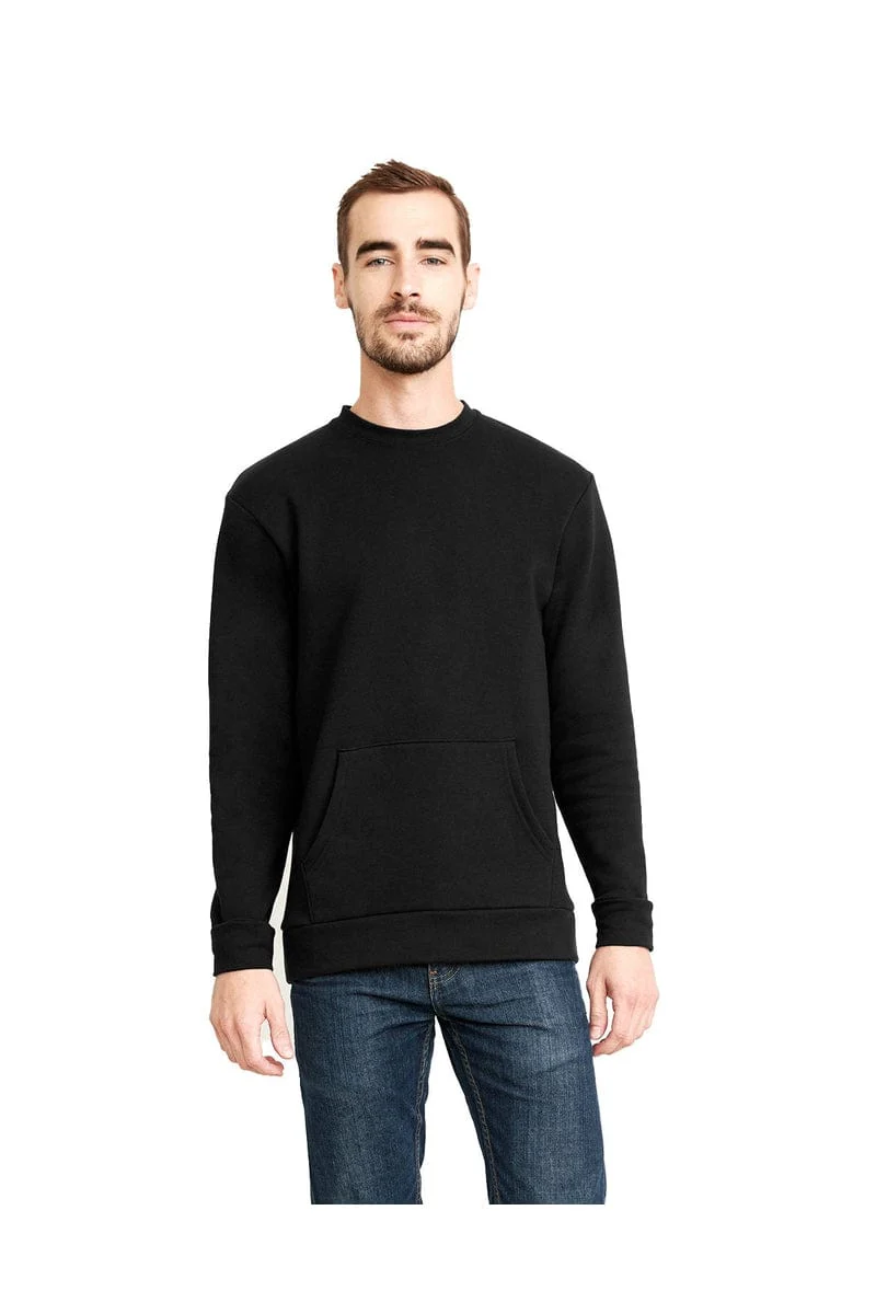 Next Level 9001 Unisex Crew with Pocket - Image 12