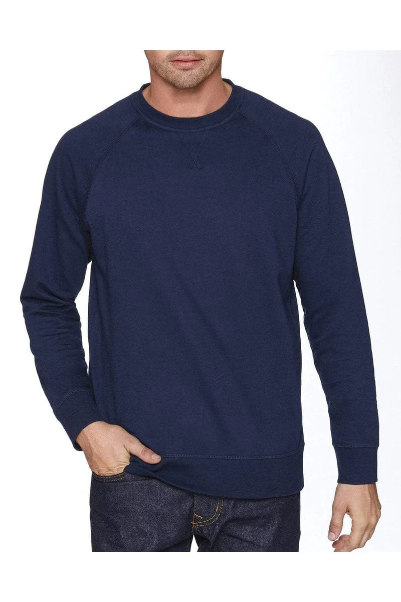 Next Level N9000 Unisex French Terry Raglan Crew - Image 10