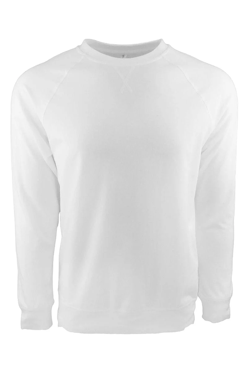 Next Level N9000 Unisex French Terry Raglan Crew - Image 12