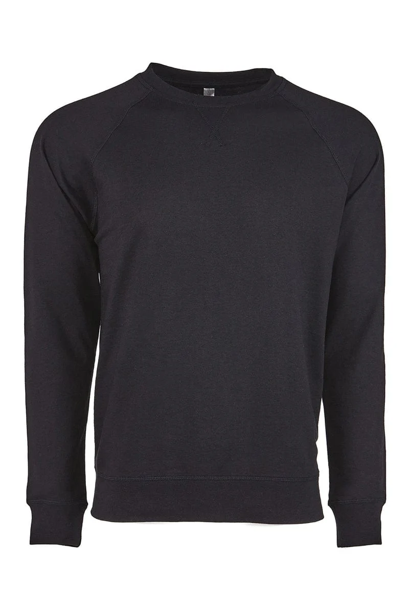 Next Level N9000 Unisex French Terry Raglan Crew - Image 15