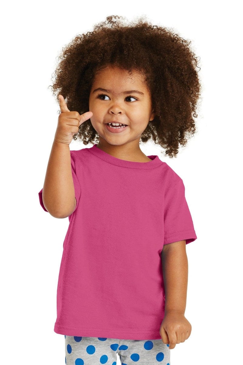 Port & Company Toddler Core Cotton Tee. CAR54T - Image 14