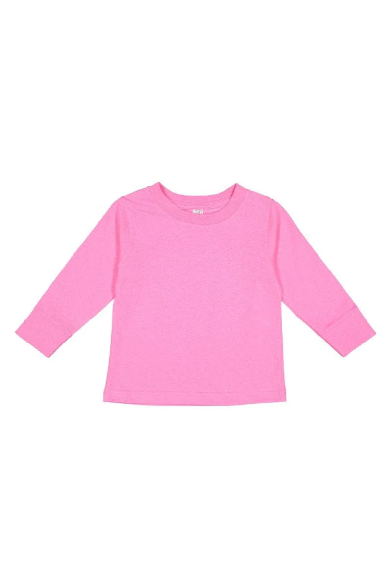 Rabbit Skins 3311 Toddler Long-Sleeve Cotton Jersey T-Shirt - Image 11