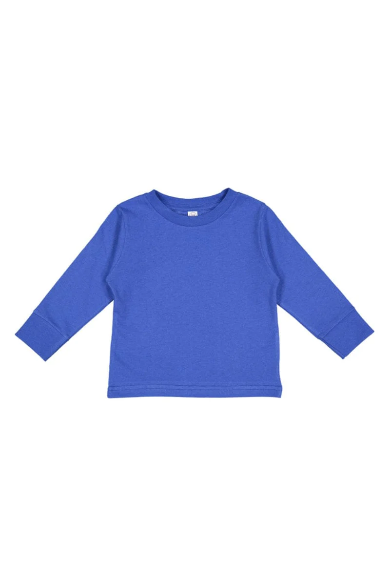 Rabbit Skins 3311 Toddler Long-Sleeve Cotton Jersey T-Shirt - Image 18