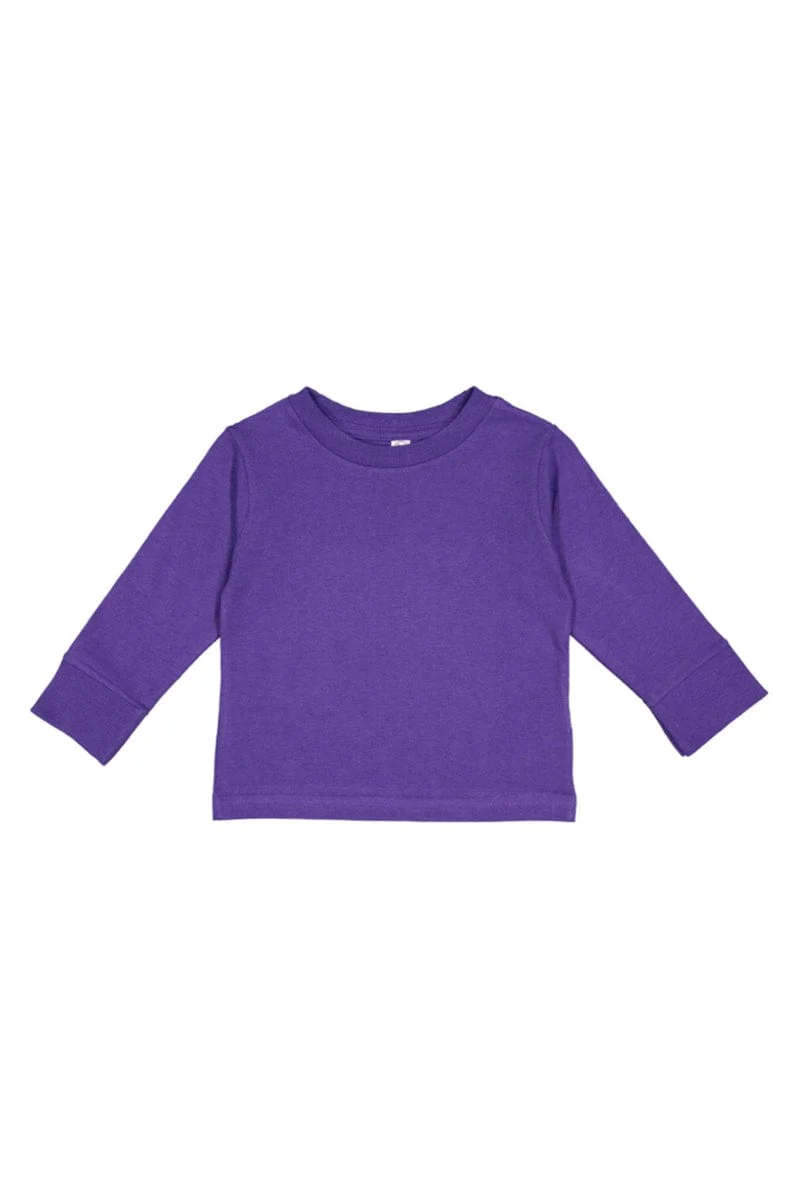 Rabbit Skins 3311 Toddler Long-Sleeve Cotton Jersey T-Shirt - Image 21