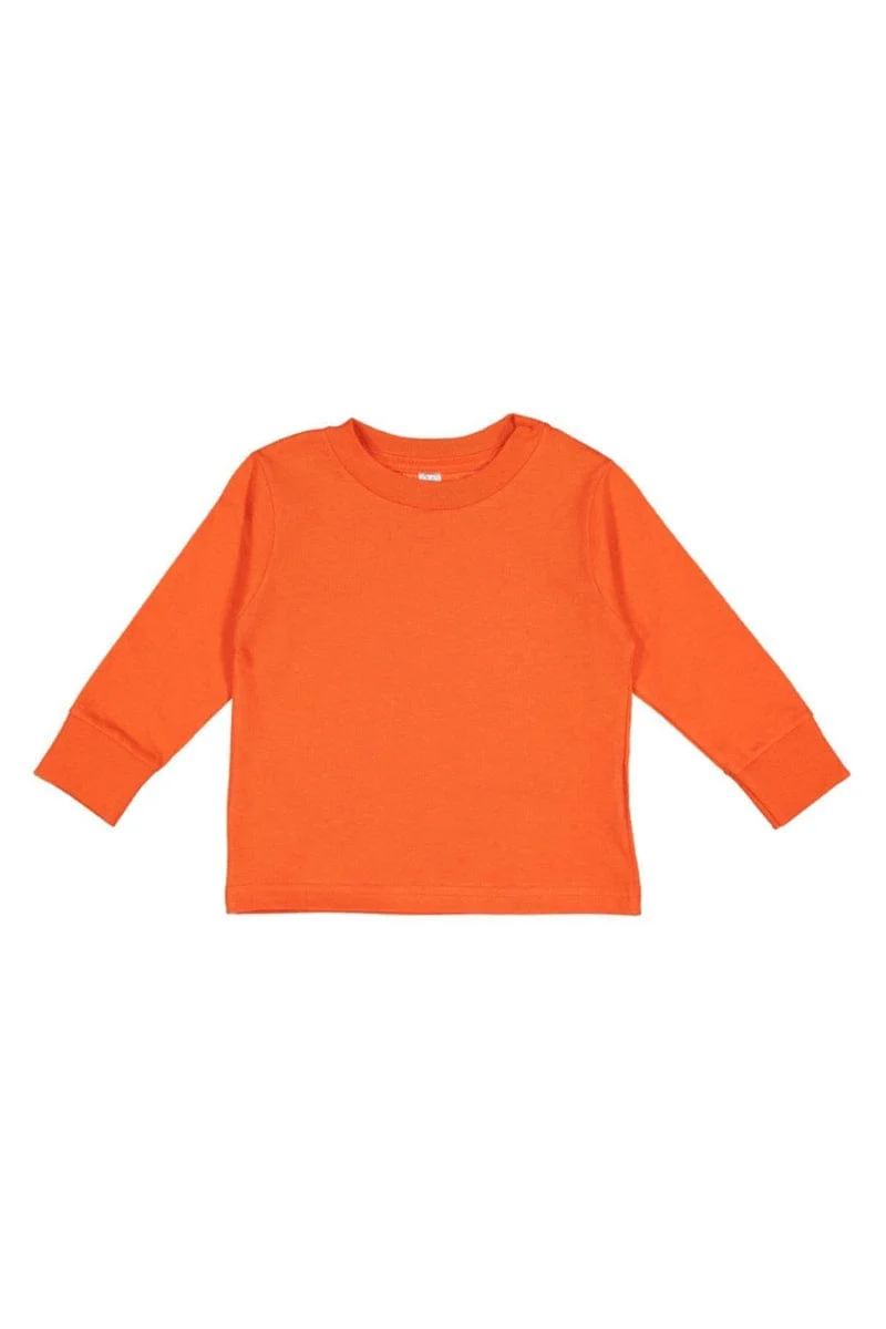 Rabbit Skins 3311 Toddler Long-Sleeve Cotton Jersey T-Shirt - Image 9