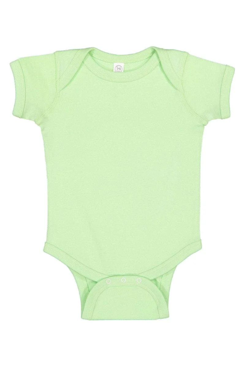 Rabbit Skins 4400 Infant Baby Rib Bodysuit - Image 10
