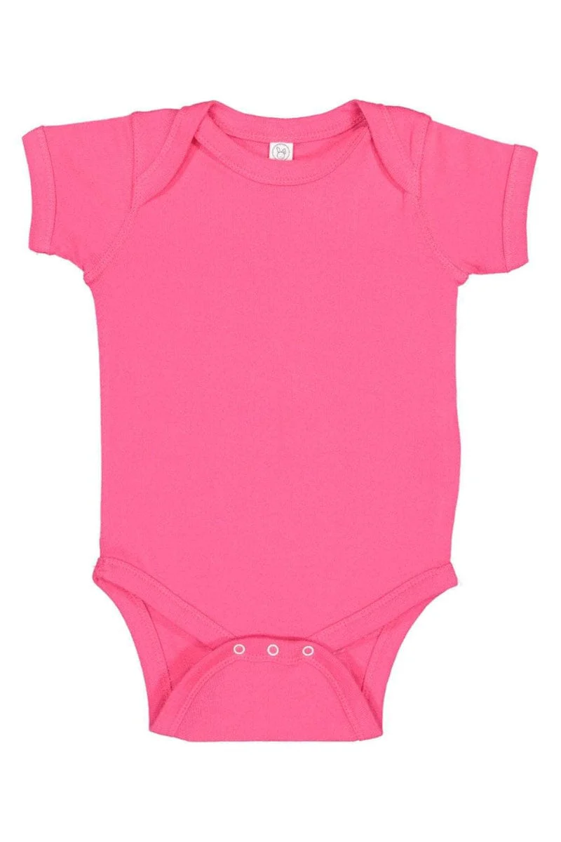 Rabbit Skins 4400 Infant Baby Rib Bodysuit - Image 13
