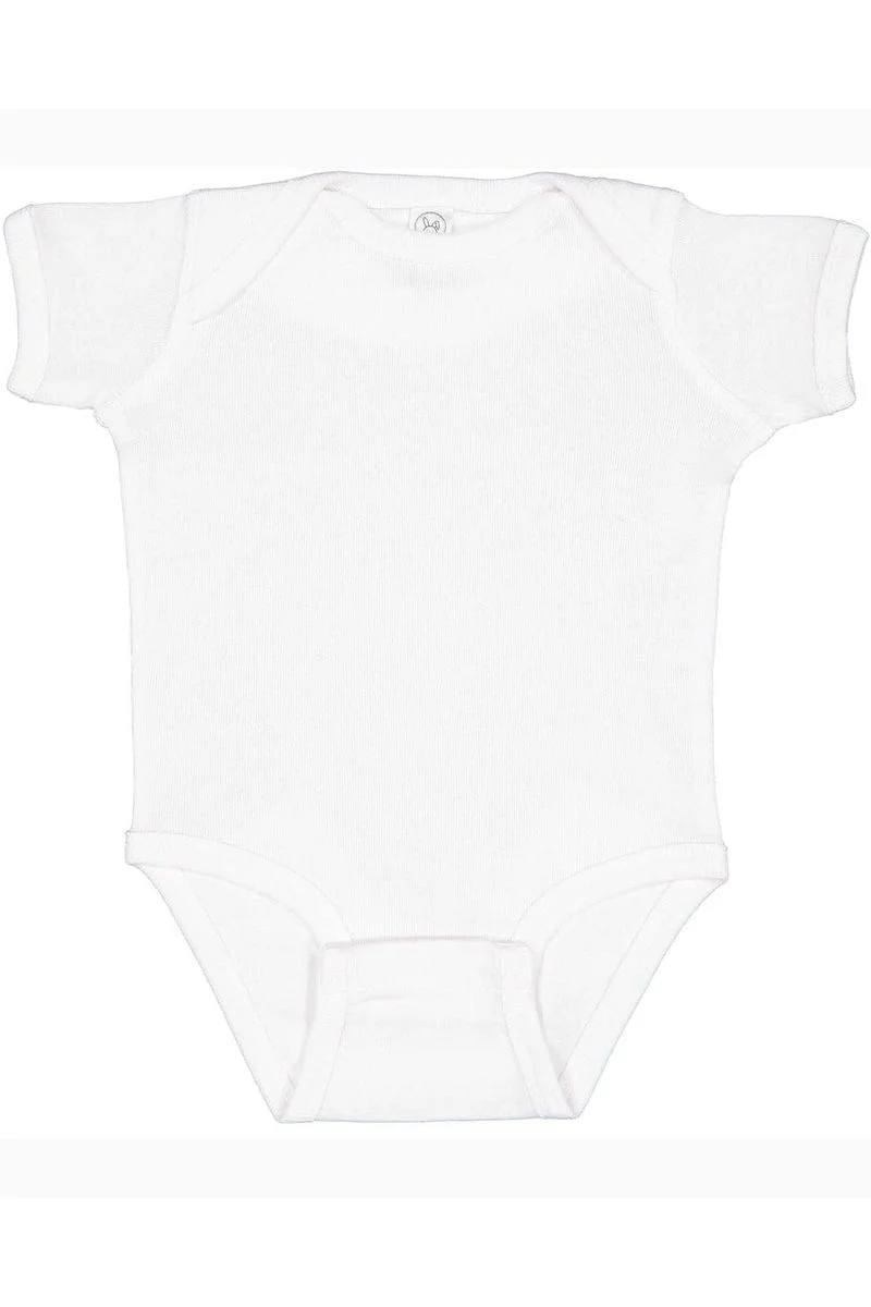 Rabbit Skins 4400 Infant Baby Rib Bodysuit - Image 19