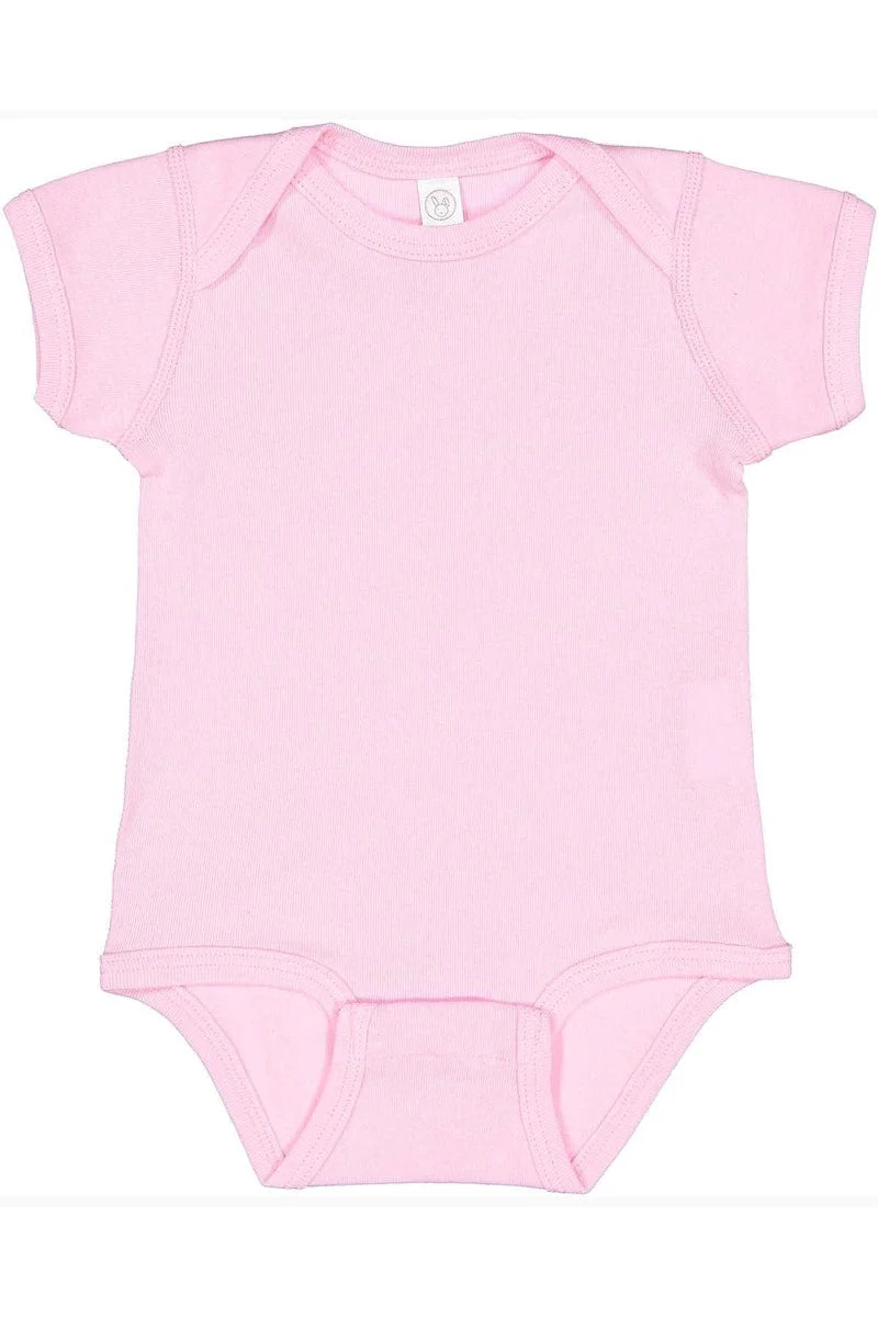 Rabbit Skins 4400 Infant Baby Rib Bodysuit - Image 20