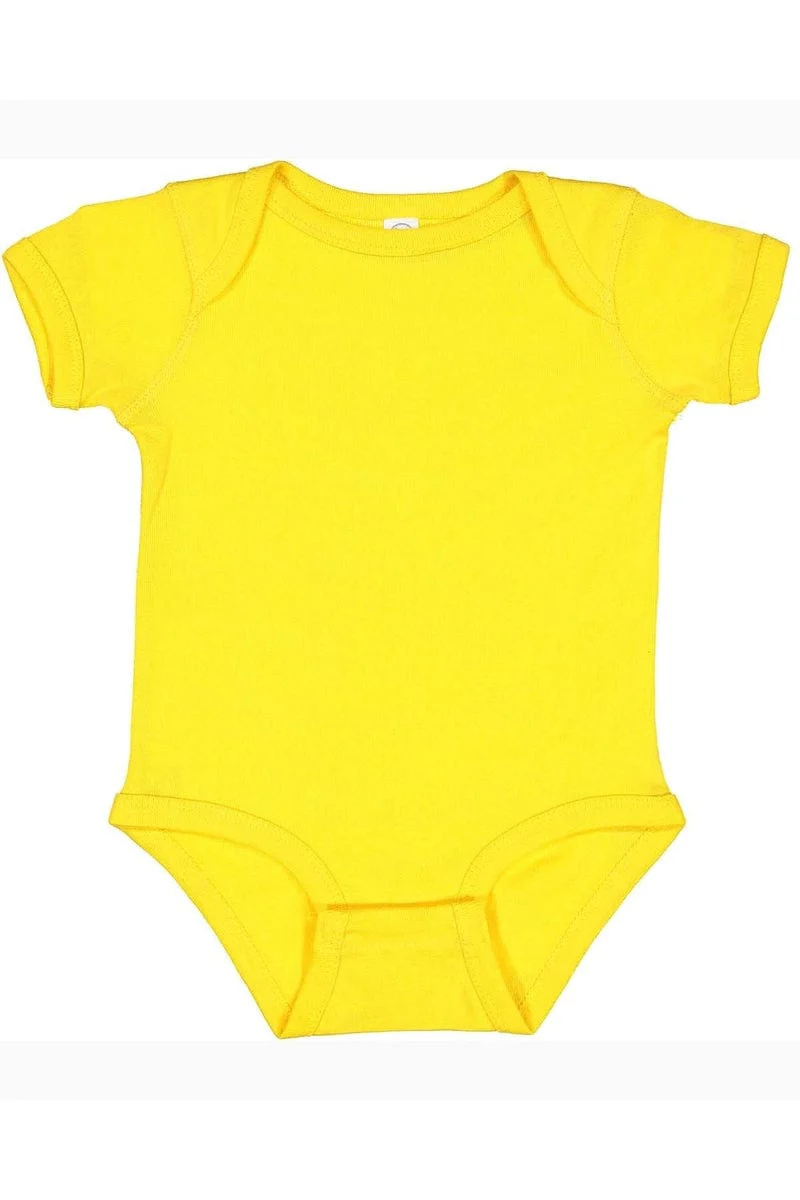 Rabbit Skins 4400 Infant Baby Rib Bodysuit - Image 21