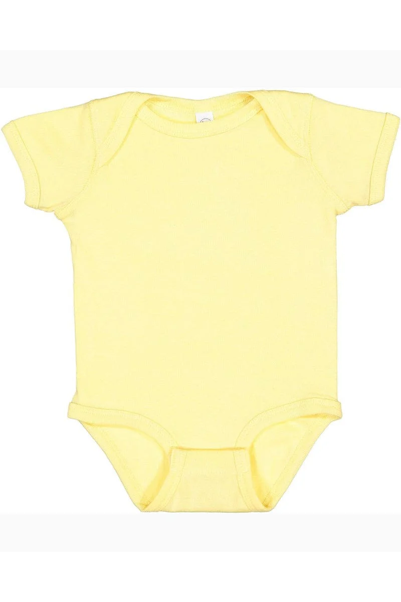 Rabbit Skins 4400 Infant Baby Rib Bodysuit - Image 25