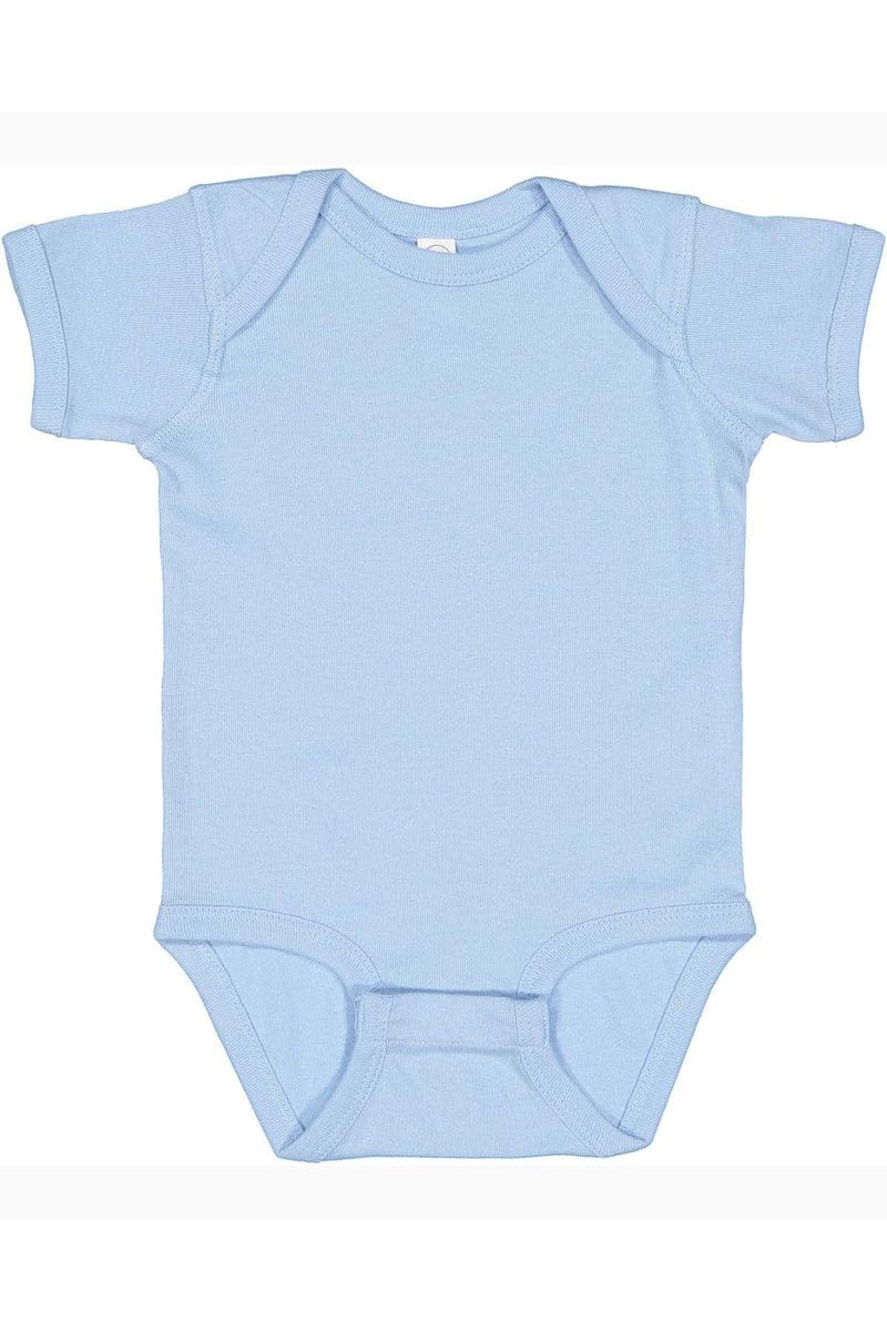 Rabbit Skins 4400 Infant Baby Rib Bodysuit - Image 26