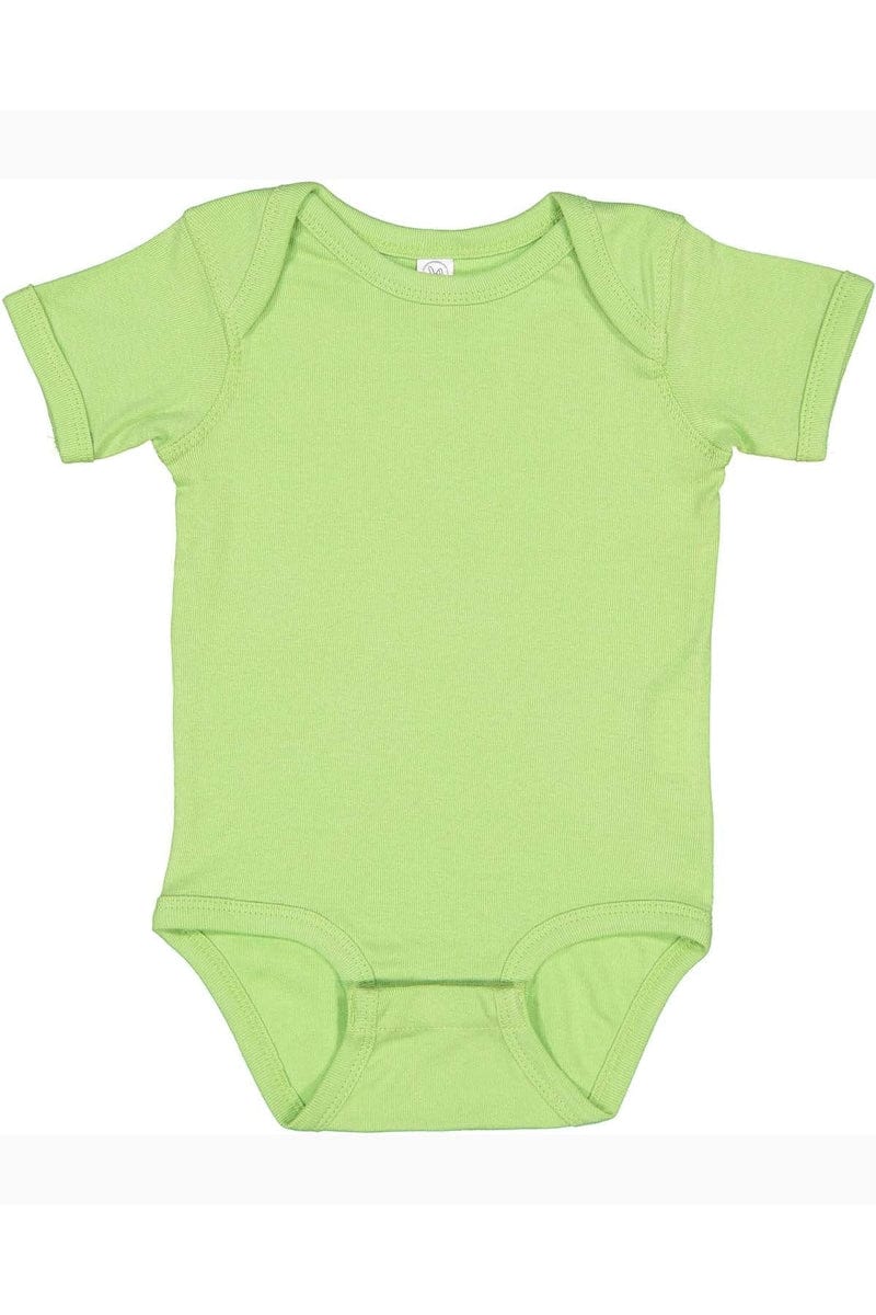 Rabbit Skins 4400 Infant Baby Rib Bodysuit - Image 28