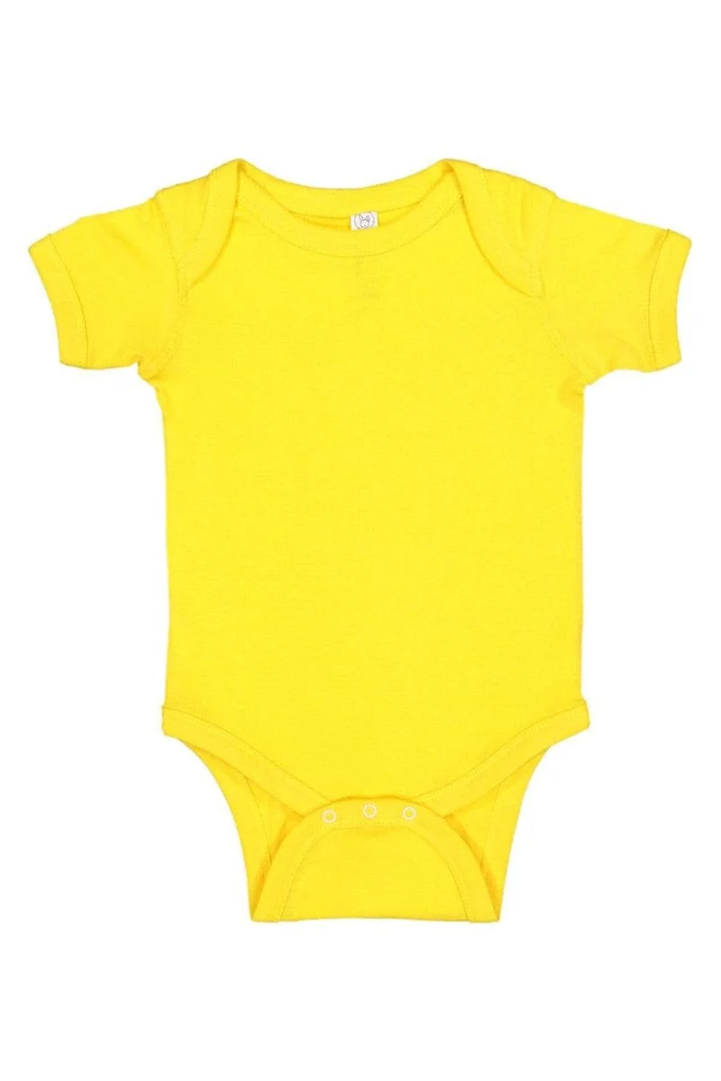 Rabbit Skins 4400 Infant Baby Rib Bodysuit - Image 3