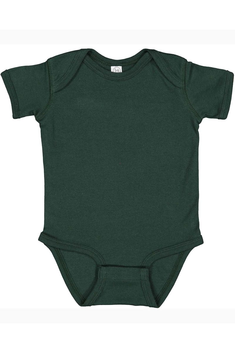 Rabbit Skins 4400 Infant Baby Rib Bodysuit - Image 37