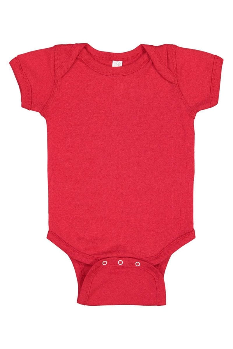 Rabbit Skins 4400 Infant Baby Rib Bodysuit - Image 4