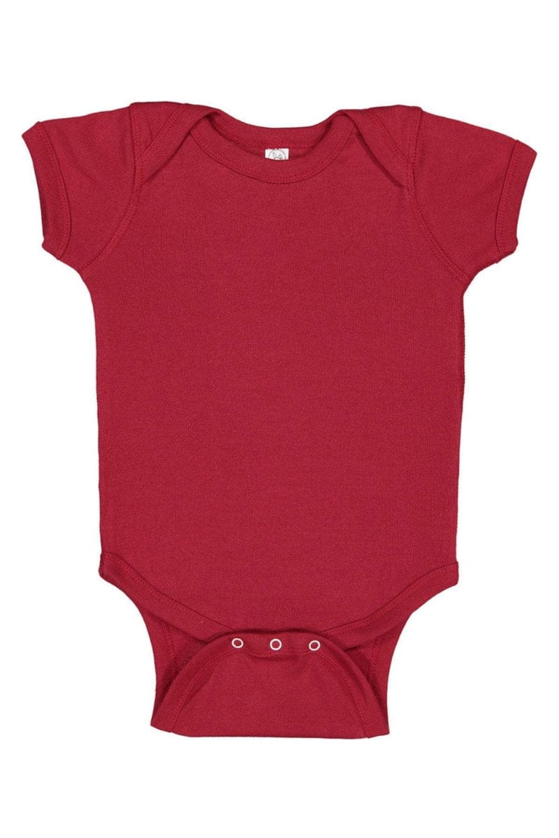 Rabbit Skins 4400 Infant Baby Rib Bodysuit - Image 5