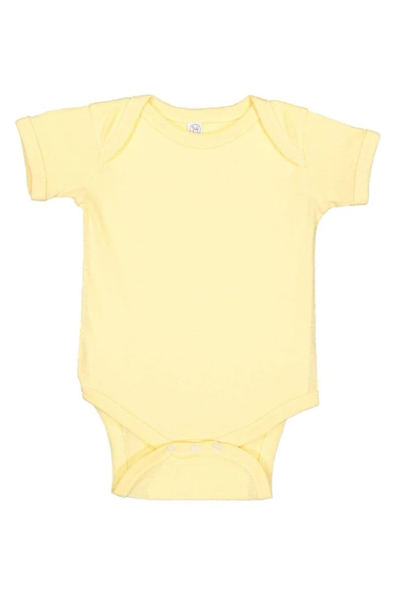 Rabbit Skins 4400 Infant Baby Rib Bodysuit - Image 7